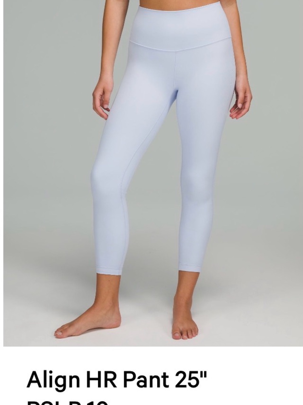 lululemon Align HR Pant 25" - Pale Blue